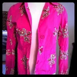 Johnny Was embroidered blazer